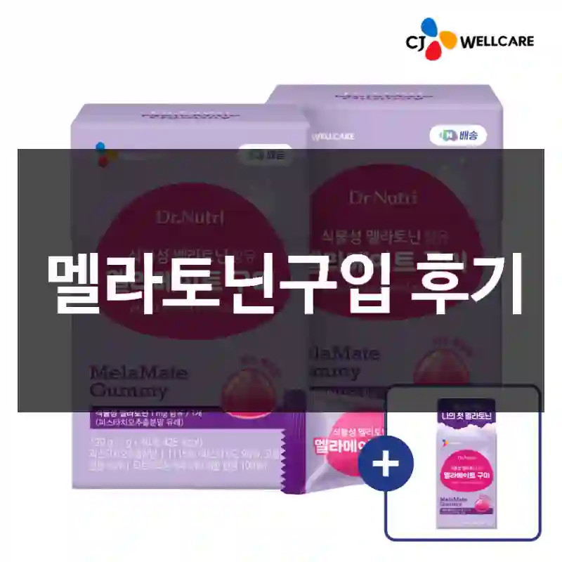 멜라토닌구입 후기