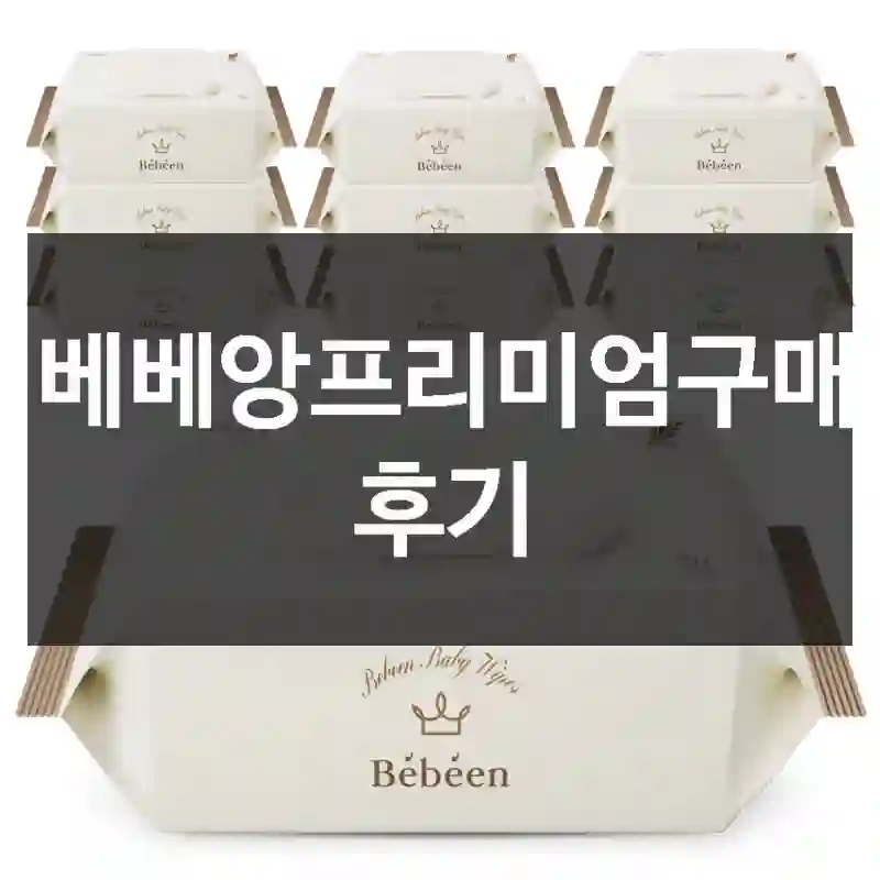 베베앙프리미엄구매 후기