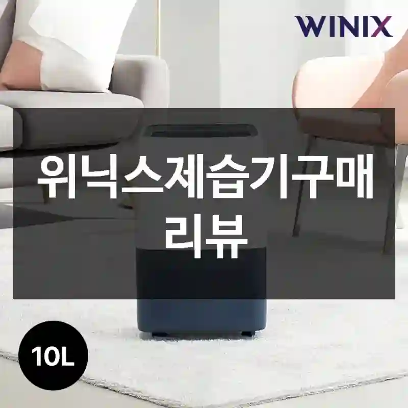 위닉스제습기구매 리뷰