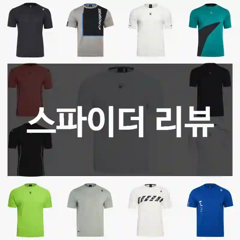 이런 사람이라면 필수 – “스파이더”. 스파이더반팔티