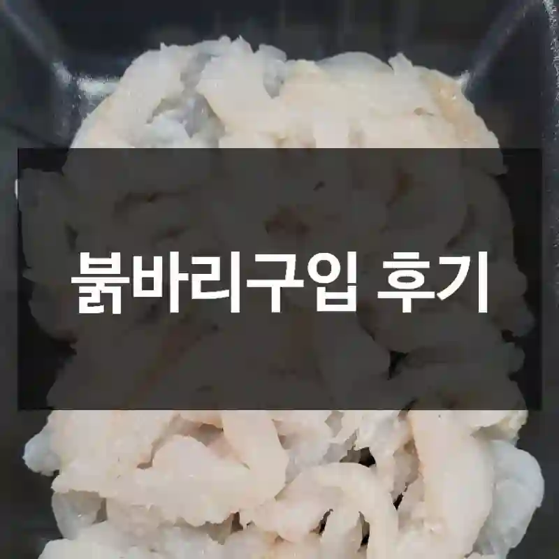 붉바리구입 후기